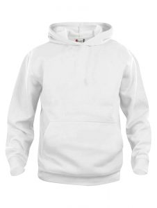 Hoodie Pullover, Weiss